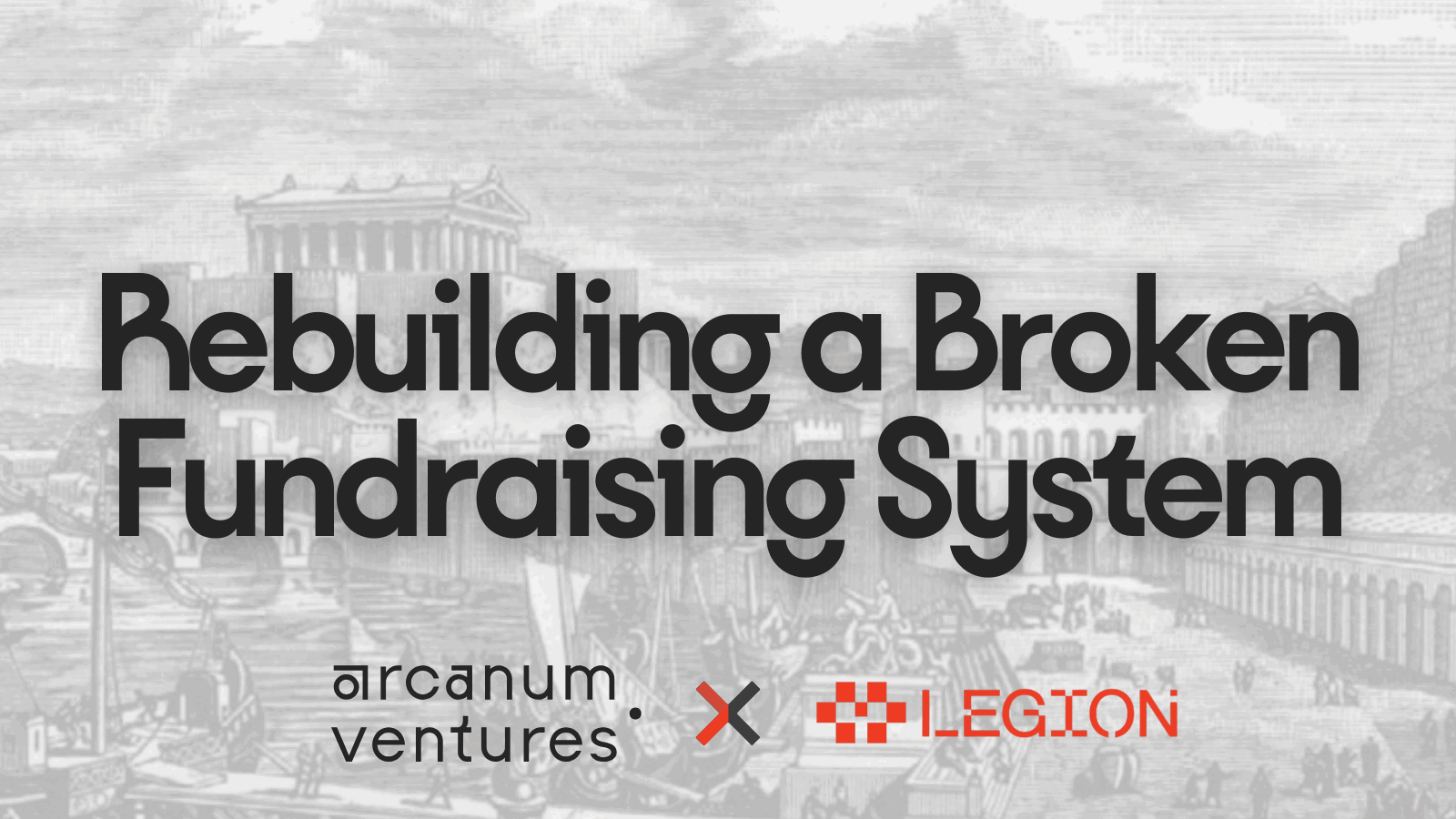 Arcanum Ventures Talks About Rebilding a Broken Fundraising System, Capital Formation, and ICOs