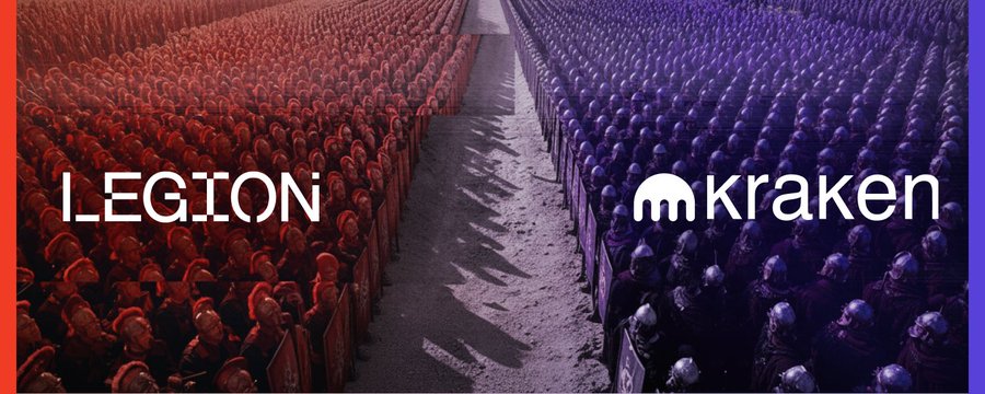 Legion is Teaming Up With Kraken